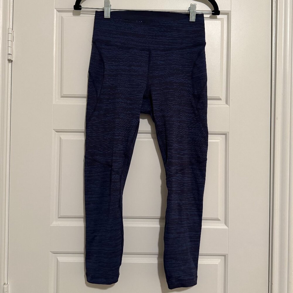 Outdoor Voices TechSweat Navy/Baltic 7/8 Leggings Size S